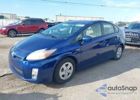 2011 Toyota Prius Two из США, поврежденный, VIN JTDKN3DU9B0324933